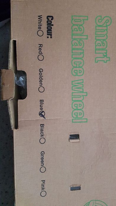 Smart balance wheel, culoare albastra, cu bluetooth