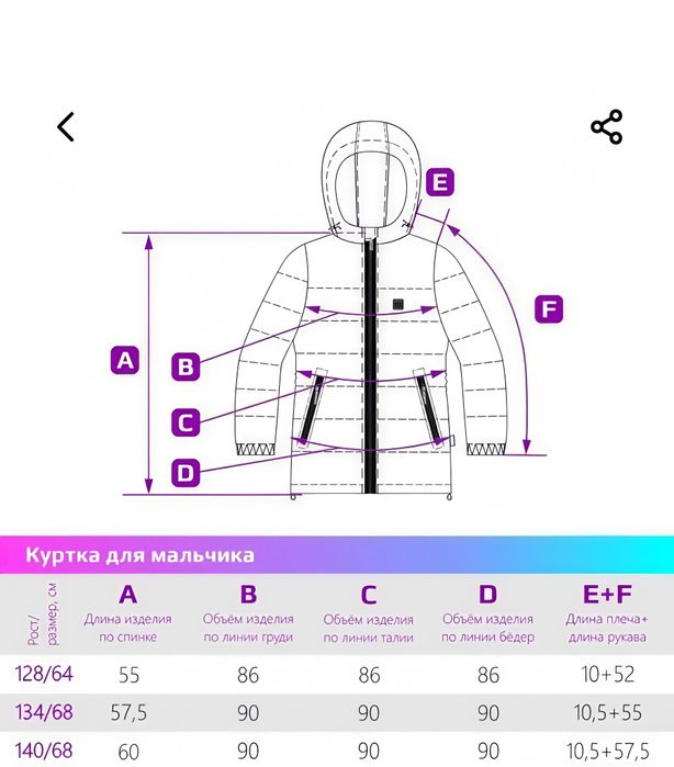 Продам куртку для мальчика рост 140