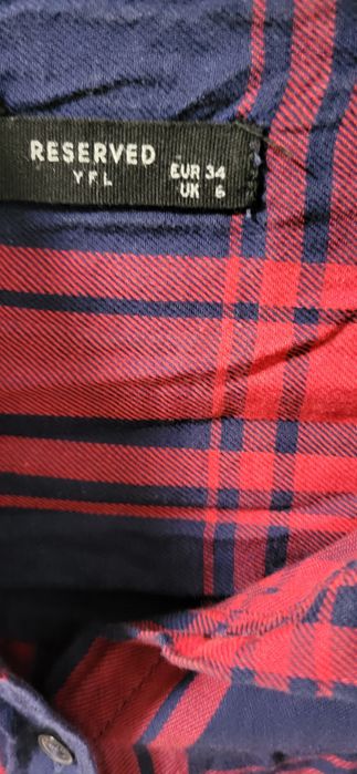 Cămasă lunga reserved 34 xs 25lei