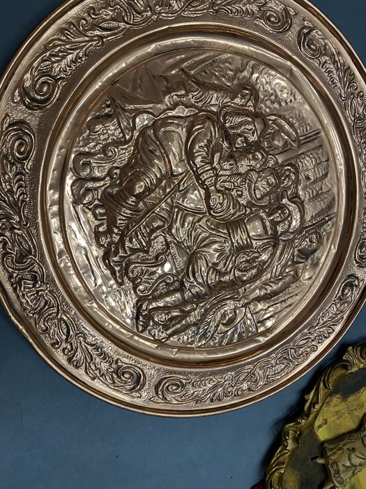 Голямо медно пано за стена от холандия