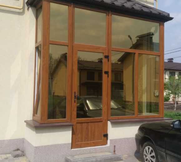 окна двери витражи