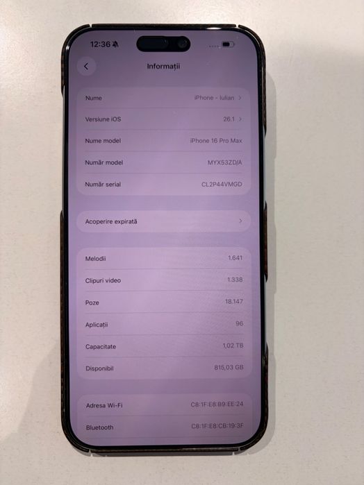 iPhone 16 Pro Max 1 TB