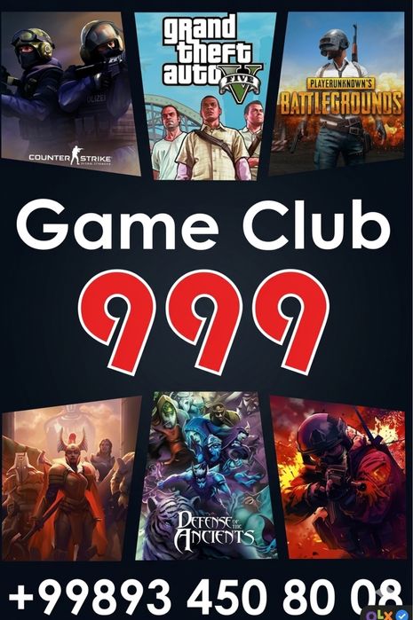 Game Club 999 Sotiladi