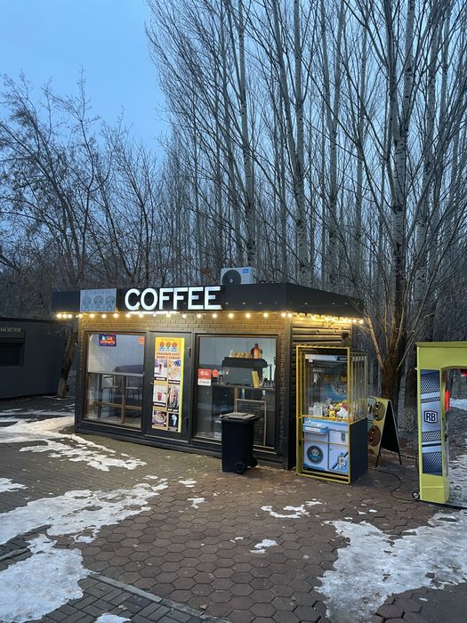 Продам павильон кофейня с местом в парке