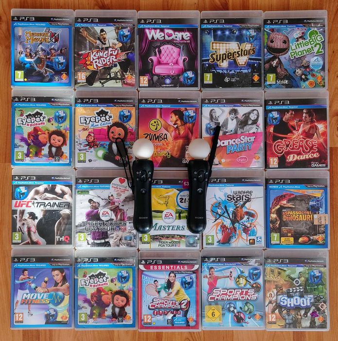 [ PS3 Move > PlayStation Move Controller + Move Camera + игри