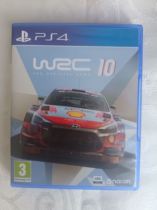 WRC 10 диск на пс4