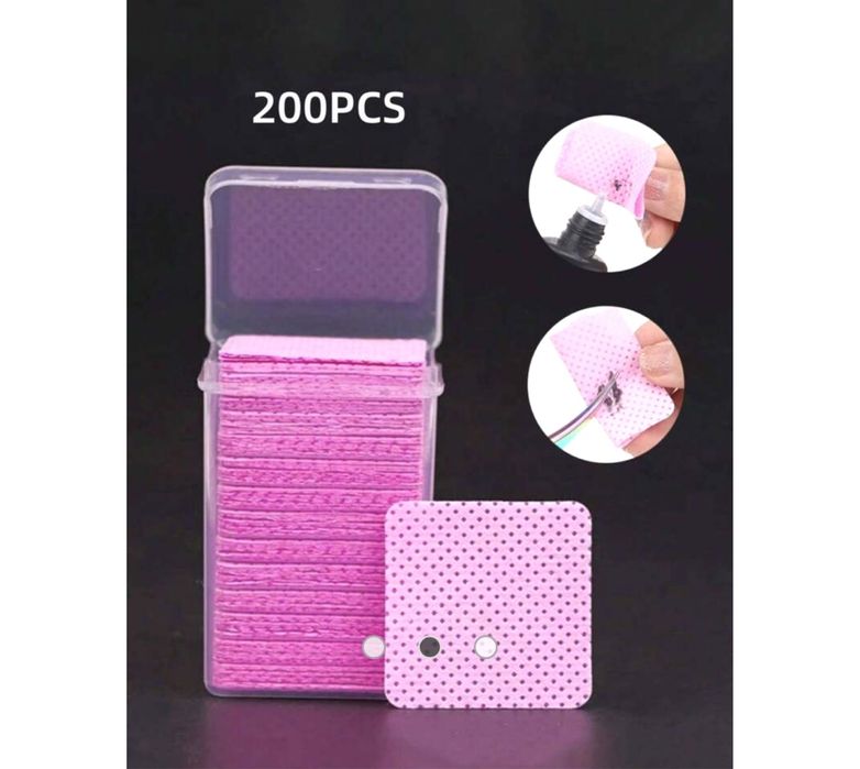 Кърпички без влакна 200 броя в кутия