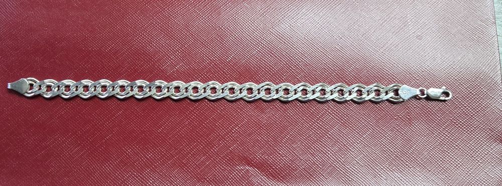 Сребърна гривна 20гр /21см