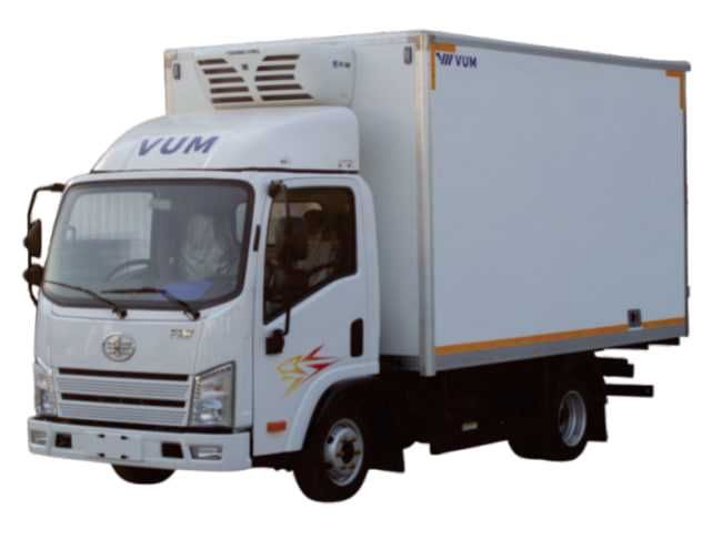 Автофургон рефрижератор FAW Tiger VR  (-20°C) 2 т бензин