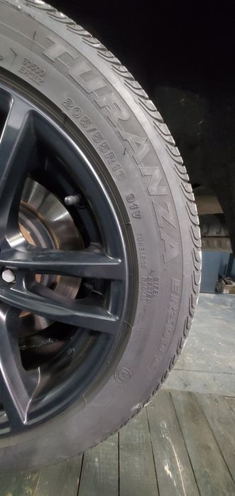 4x Anvelope Bridgestone Turanza ER300 I, 205/55 R16, RunFlat de VARĂ