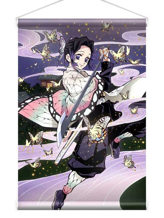 Гобелены плакаты аниме, геншин, наруто