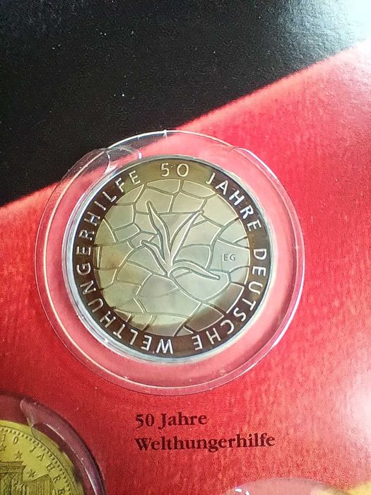 6 юбилейни монети (вкл. сребърна) от Германия