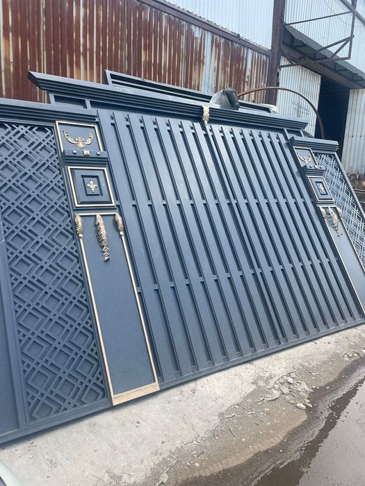 Варота навес рещетки