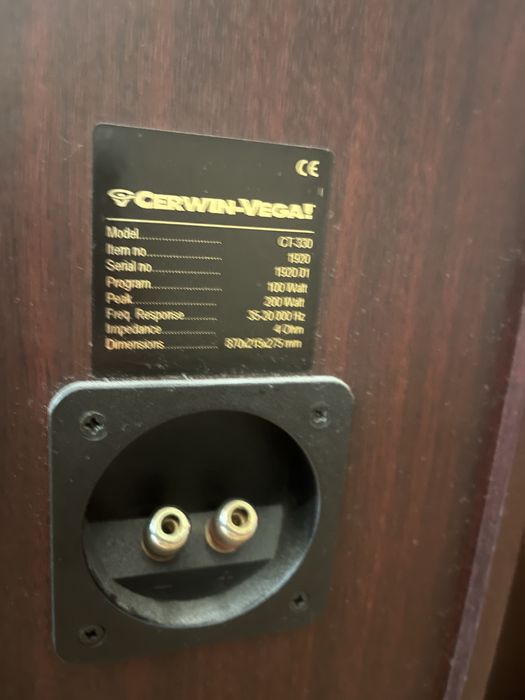 ОТ Cerwin-Vega CT-330