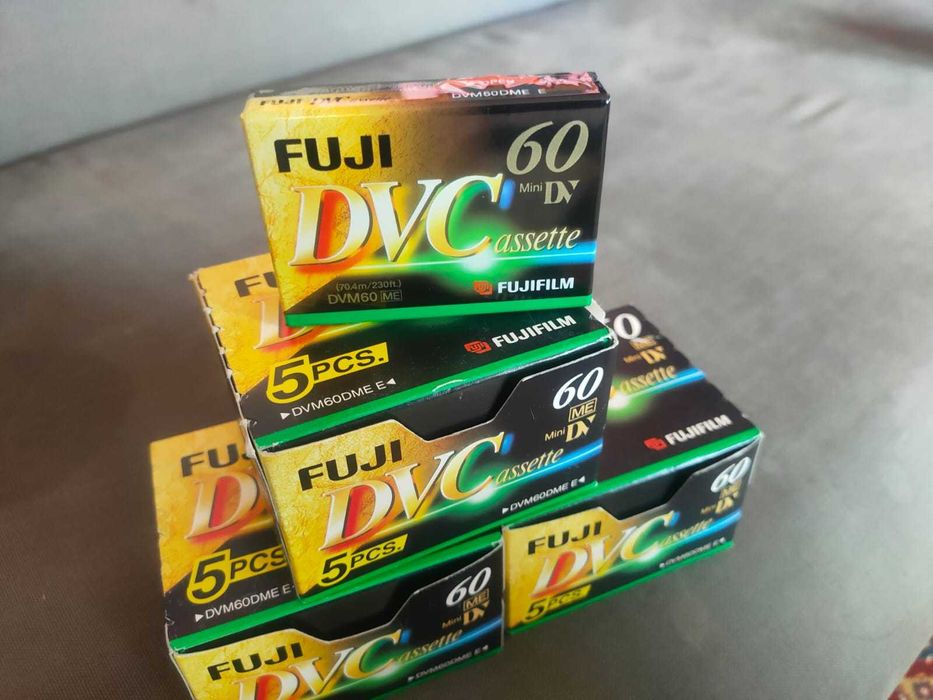 Casete video mini DV Fuji sigilate