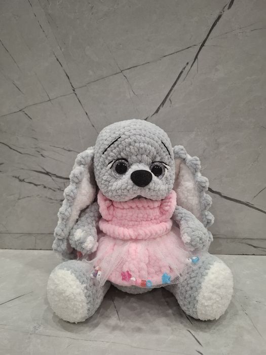 Плюшени играчки  малко пухкаво зайче