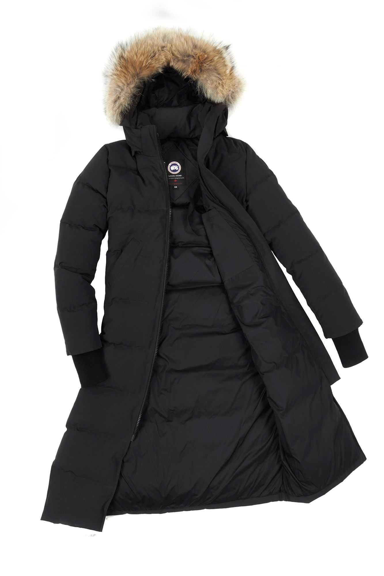 Пуховик гус. Canada Goose Mystique Parka женская. Canada Goose пуховик Mystique. Парка Canada Goose Mystique (чёрная). Парка Canada Goose женская длинная.