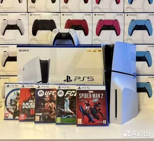 PlayStation5 Fat/Slim/Pro Супер цена со склада. Пустые и с играми