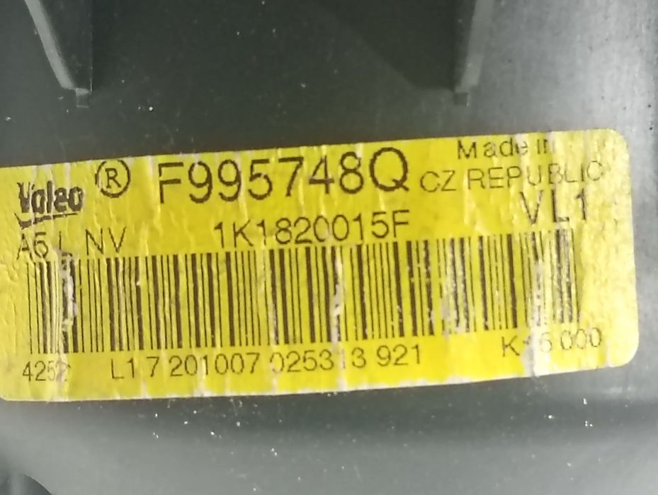 Motoras aeroterma 1K1820015F Volkswagen Golf 5 (2003 - 2009)