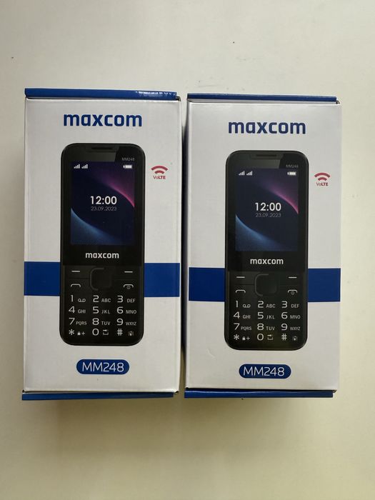 2 telefoane Maxcom MM248 noi