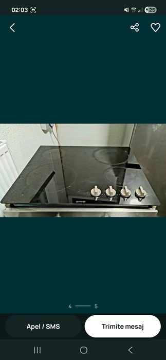 Vand plita electrica consum mic