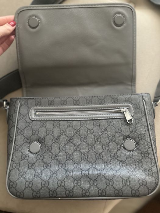 Чанта ествствена кожа гучи gucci