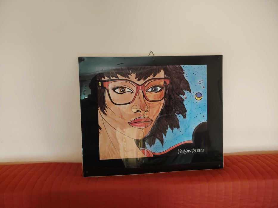 Poster, afiș, reclama Ives Saint Laurent I