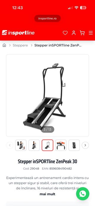 Stepper inSPORTline