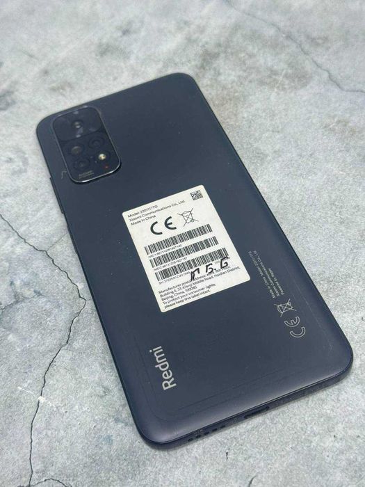 Xiaomi Redmi Note 11 128гб (108\5289 г. Кокшетау, ул. Абая 128, 21)