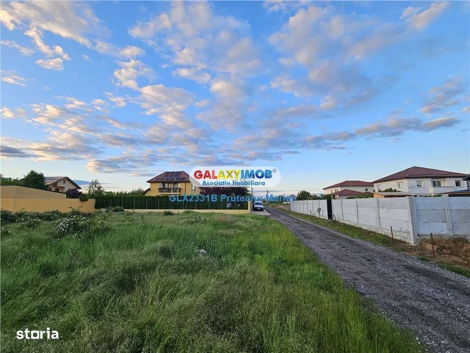 Teren intravilan 680 m situat in comuna Cornetu pe Strada Aeroportului