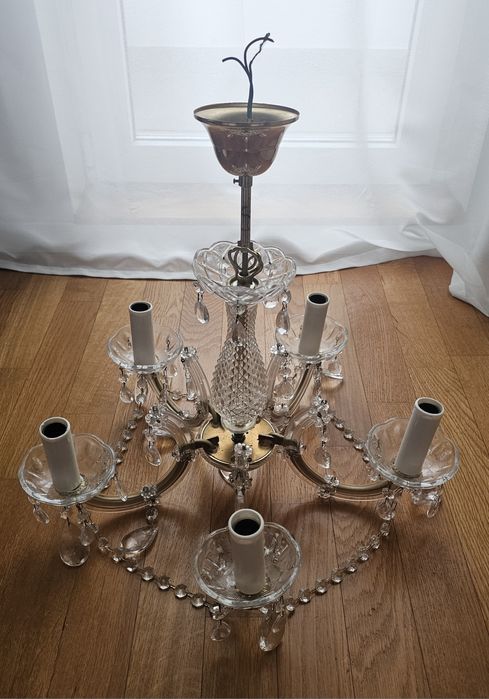 Lustra candelabru Phillips Massive 5 becuri E14, model rar