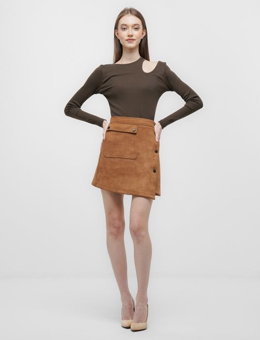 Женский топ с длинным рукавом