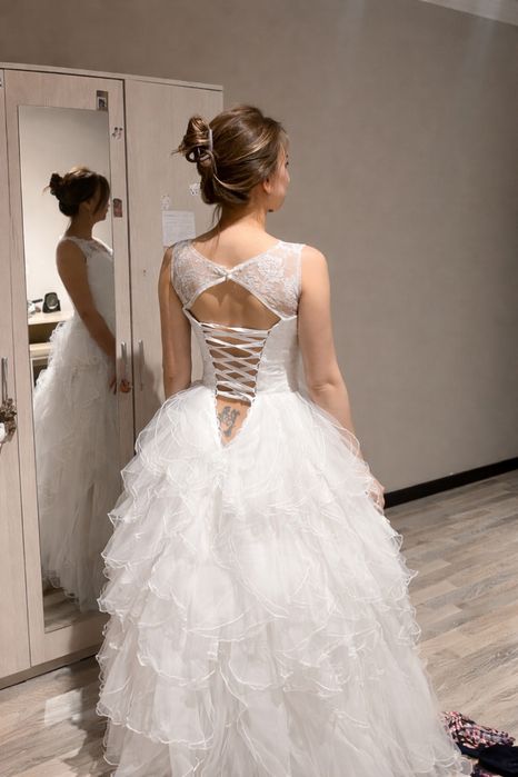 Свалебное платье 15 000