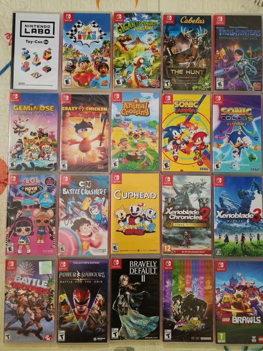 Распродажа Nintendo switch игры