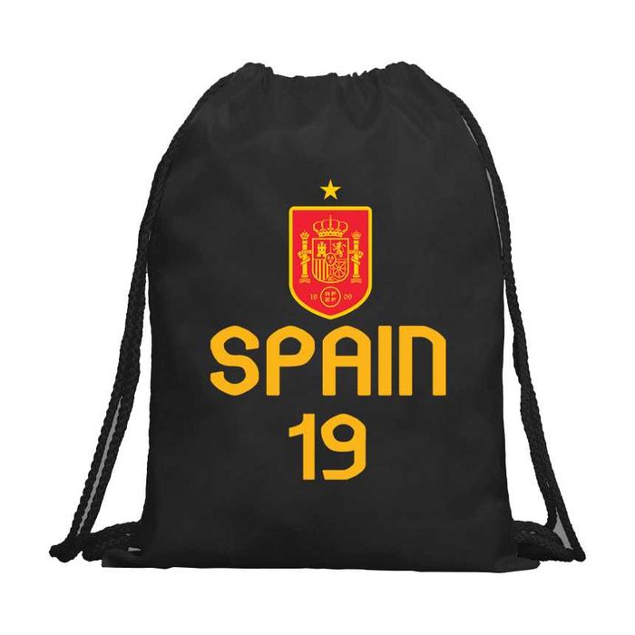 ИСПАНИЯ SPAIN раница, мешка с БЕЗПЛАТНО добавяне на НОМЕР по избор!