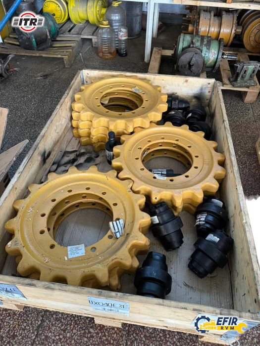 Ходова част - Вериги, Ленивци, Ролки и Звездочки за Булдозери и Багери