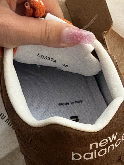Sneakers New Balance x Miu Miu Chocolate Brown Virali