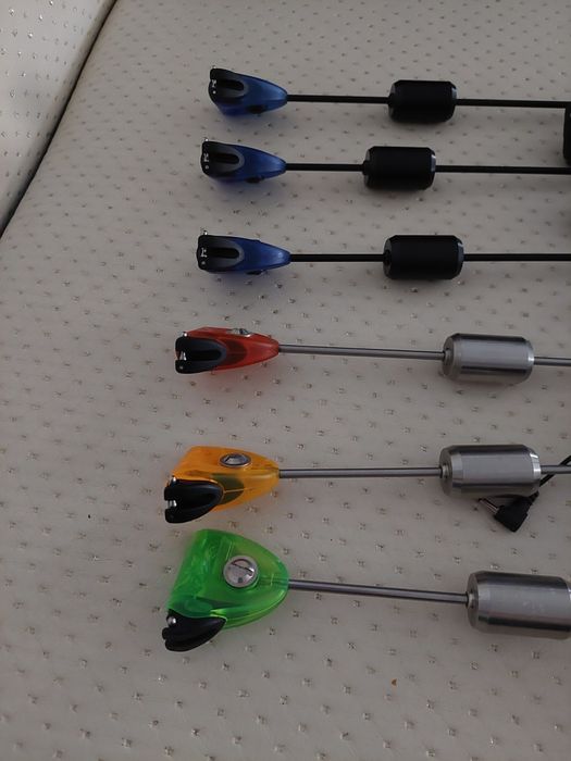 Set 3 swingere fox mk2 illuminated, 3 albastri/ rosu, verde si galben