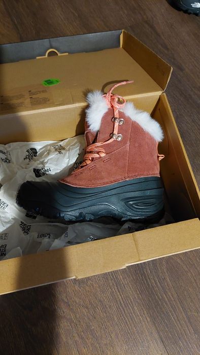 Ghete din piele imblanite The North Face