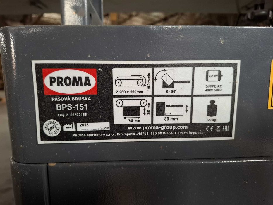 Masina de slefuit PROMA BPS-151