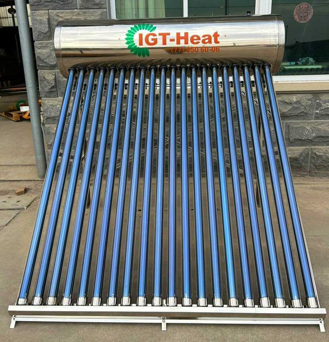 Quyosh suv isitgichlari o'rnatishi bilan! | Солнечный водонагреватель