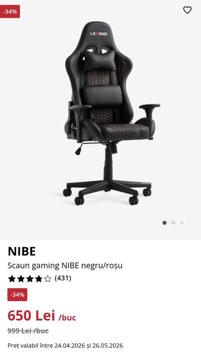 Scaun gaming /birou
