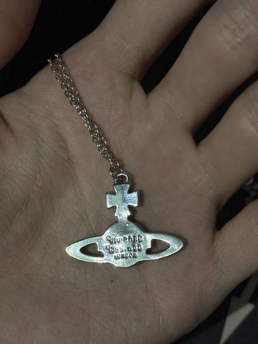 Lanț Vivienne Westwood cu diamante 70cm