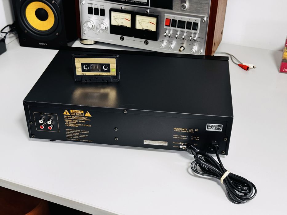 Deck NAKAMICHI CR-1E 2 Head , Eq 120/70,dolby/Mpx,sunet calitativ