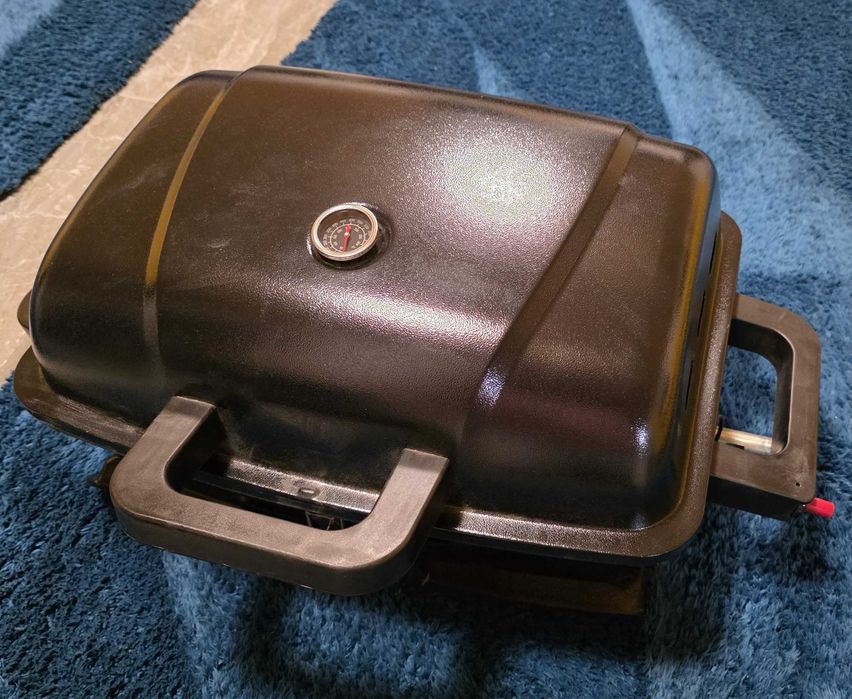 Gratar pe gaz, barbeque gaz, nou, regulator butelie camping