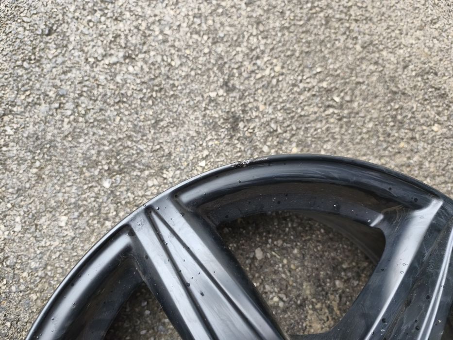 Фолксваген/VW - 17 цола 5x112; 4 бр. Черни лети джанти