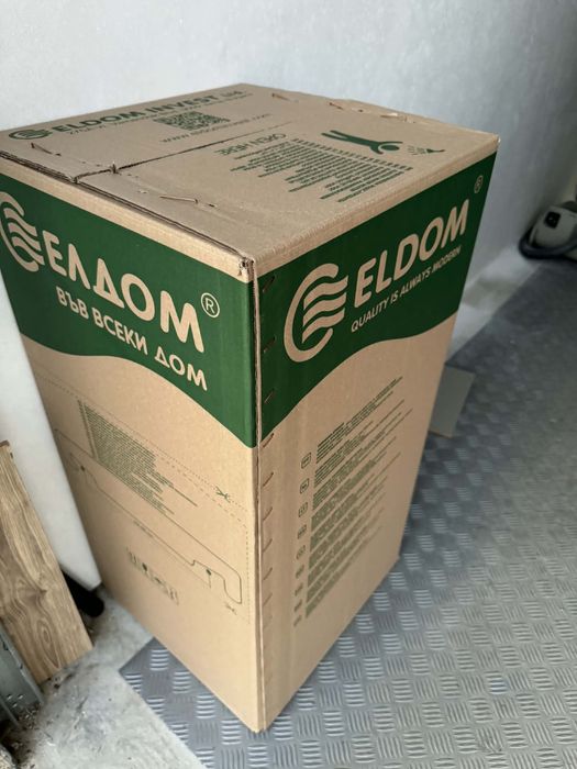 НОВ бойлер Елдом 50 литра ляв