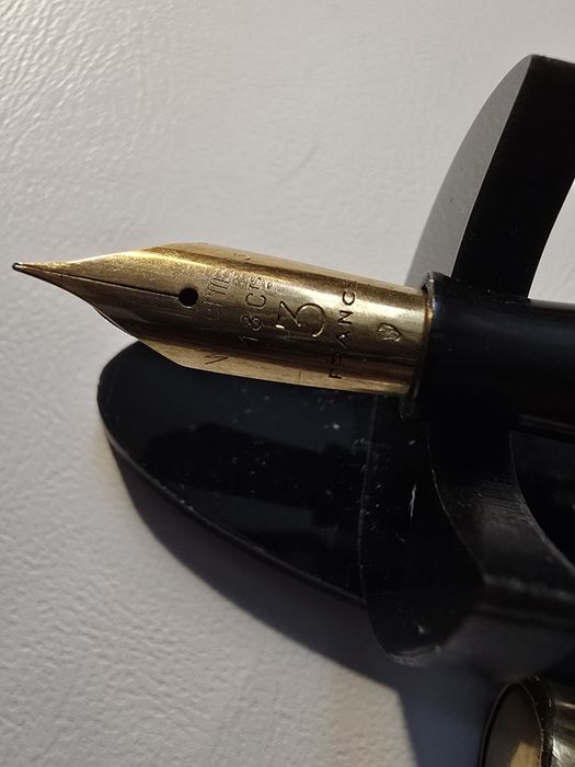 Waterman 0552 1/2 stilou cu overlay aurit