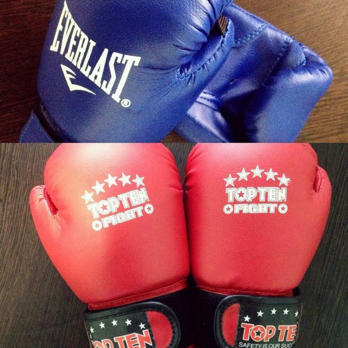 Боксерская перчатка шлем