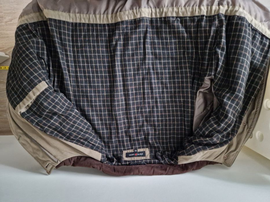 Haina barbati, maro, Pierre Cardin, marime XXL